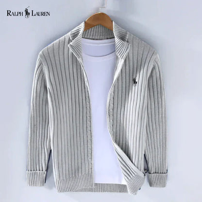 RL | Cardigan casual con zip